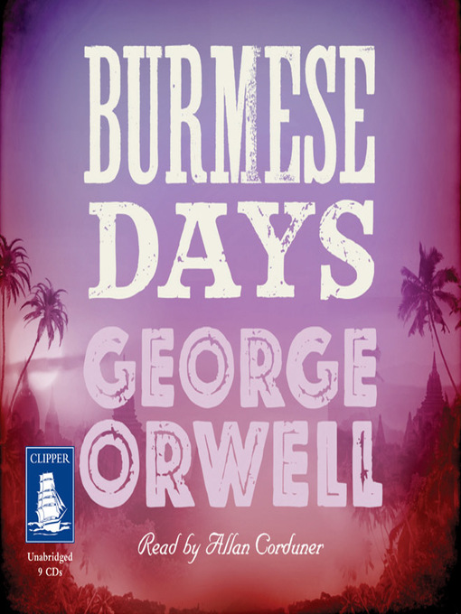 Cover image for Burmese Days
